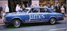 The promotional "millionaires" Rolls Royce